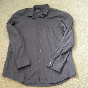 Perry Ellis Slim fit men’s long sleeve button down shirt Large